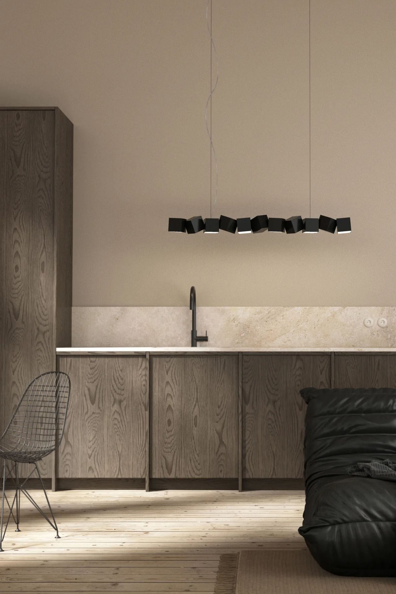 Hanglamp boven keuken