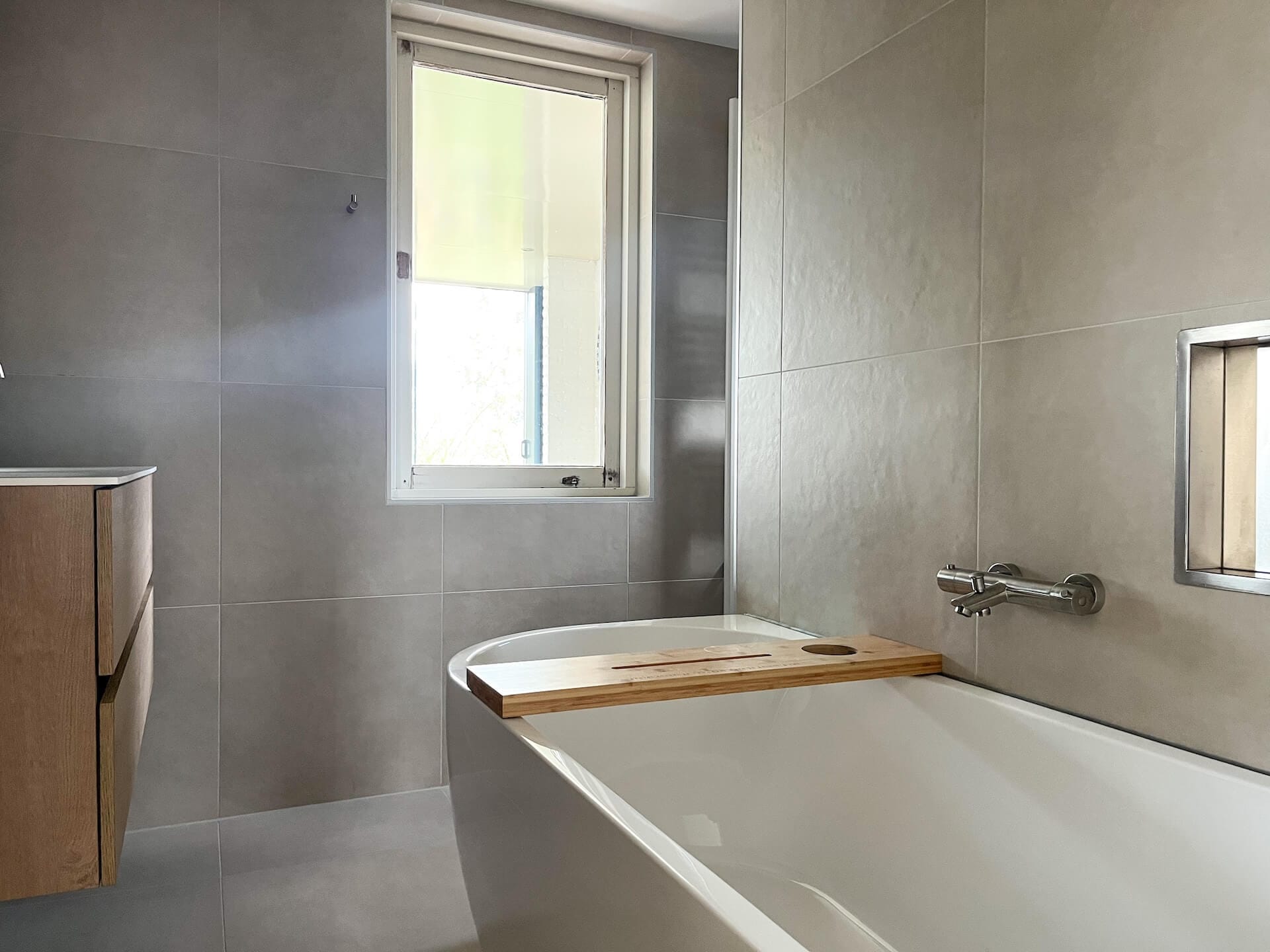 Resultaat badkamer halfvrijstaande woning Didam