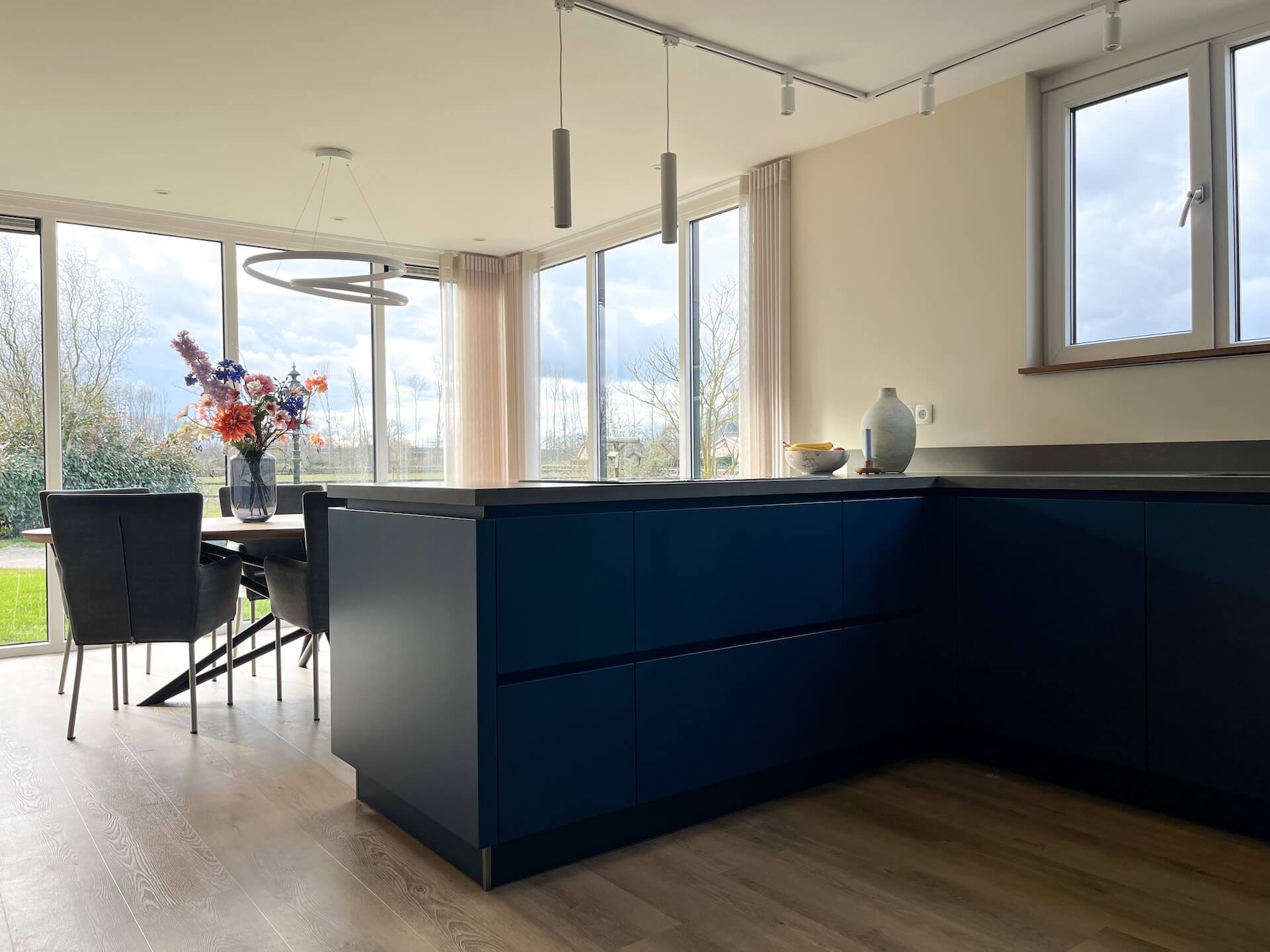 Resultaat leefkeuken halfvrijstaande woning Didam