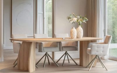 De perfecte eettafel: welke vorm en afmeting?
